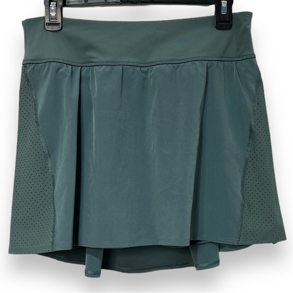 SPANX Women's Mini Skirt in Teal